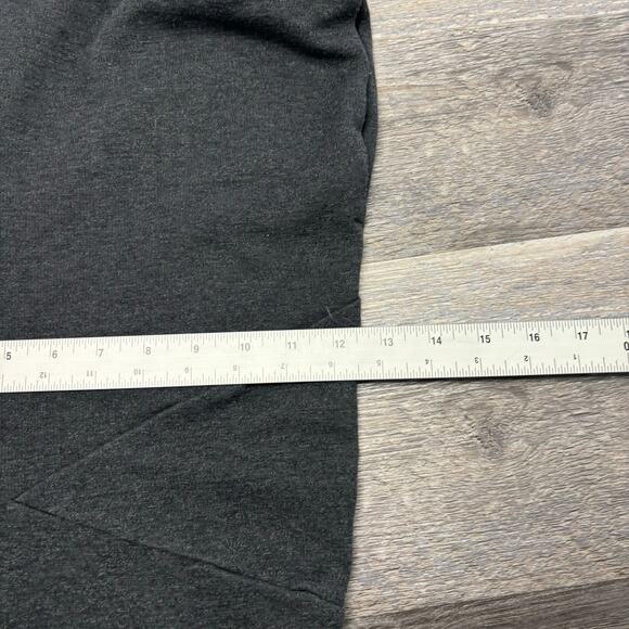 Under Armour Gray Black  Mens L Tapered Cuffs Double Knit Joggers Sweatpants EUC - Picture 9 of 10